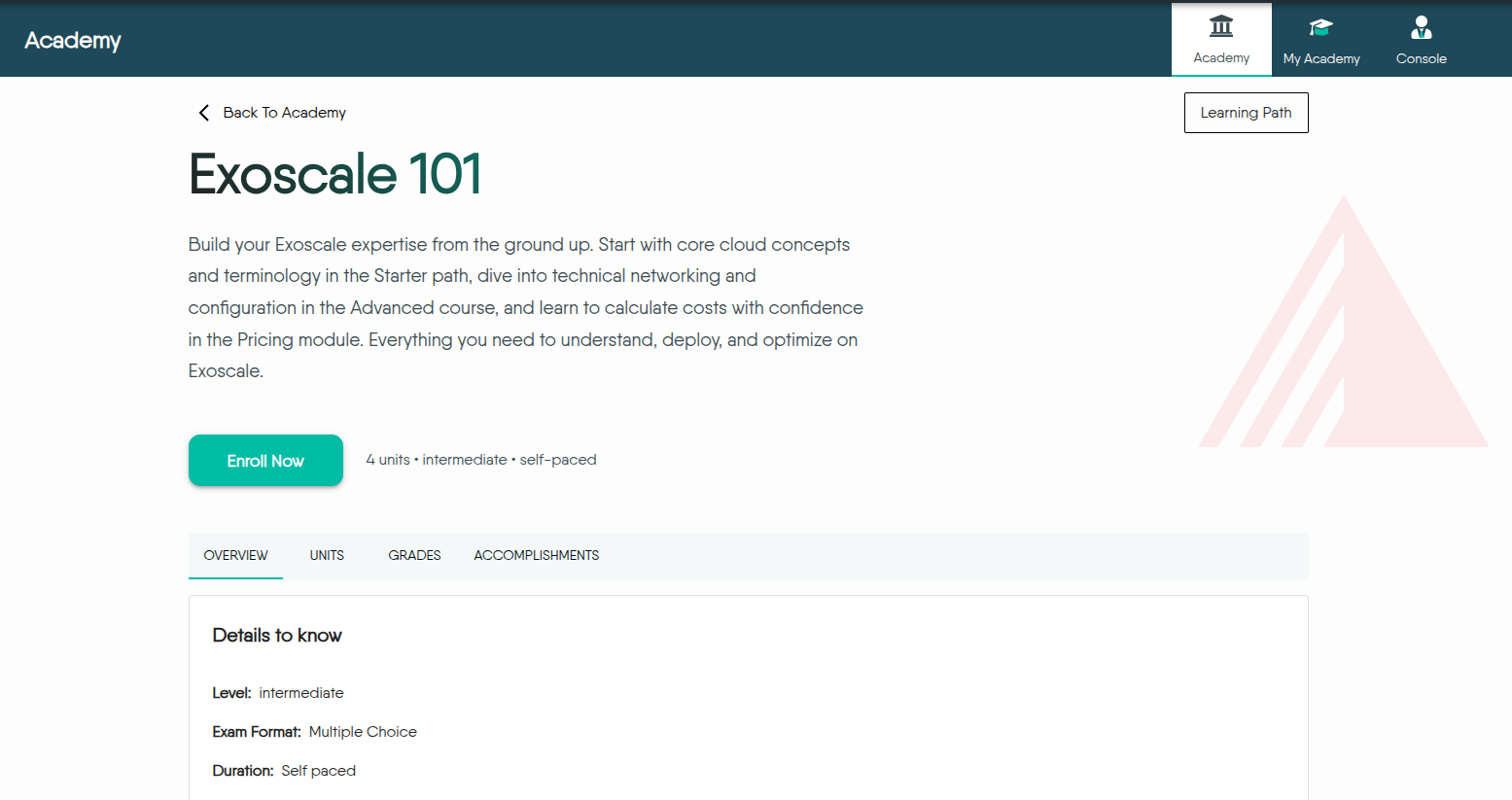 Learning Path Detail Page
